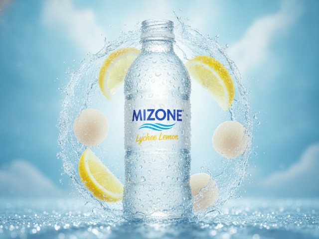 Bpom (90)MD222882000800465Mizone Minuman Rasa Lychee Lemon