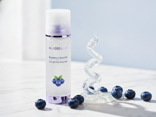 Blueberry Ceramide Low pH Gel Cleanser GLAD2GLOW (90)NA11231200918