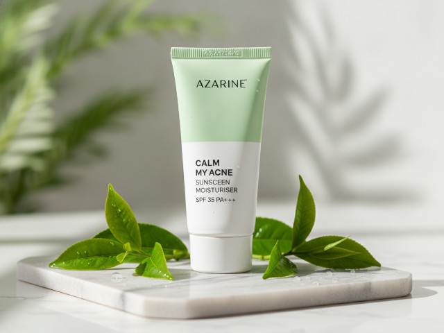 Bpom (90)NA18221701938(91)251030 Azarine Calm My Acne Sunscreen Moisturiser SPF 35