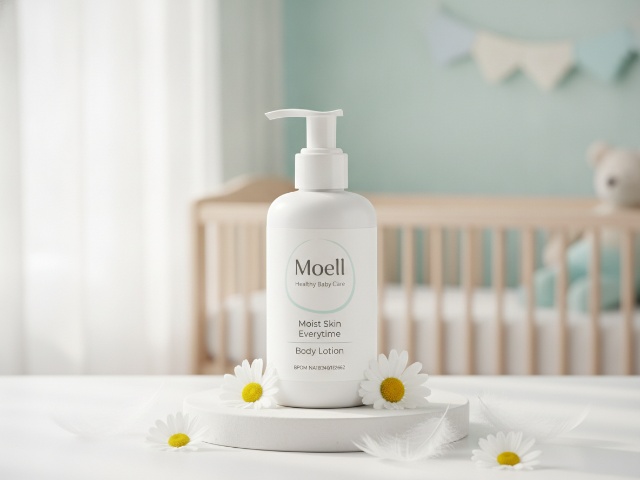 Bpom (90)NA18240102662 Moell Healthy Baby Care Moist Skin Everytime Body Lotion
