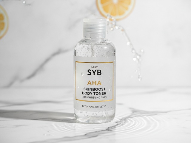 Kode Bpom (90)NA18250103757 AHA SKINBOOST BODY TONER – BRIGHTENING SKIN NEW SYB