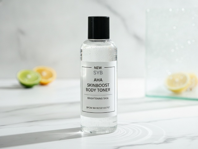 Kode Bpom (90)NA18250103757 AHA SKINBOOST BODY TONER – BRIGHTENING SKIN NEW SYB